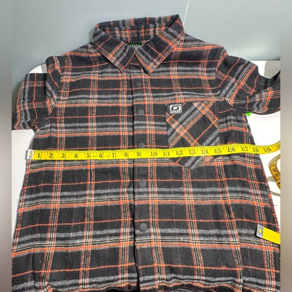 NWT Grom 100% cotton shirt for young boys size: 8 M - Picture 6 of 7